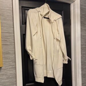 Zara Cream Hooded Cardigan